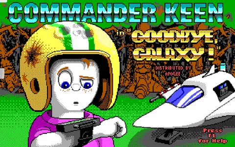 Commander Keen 4: Secret of the Oracle cover art